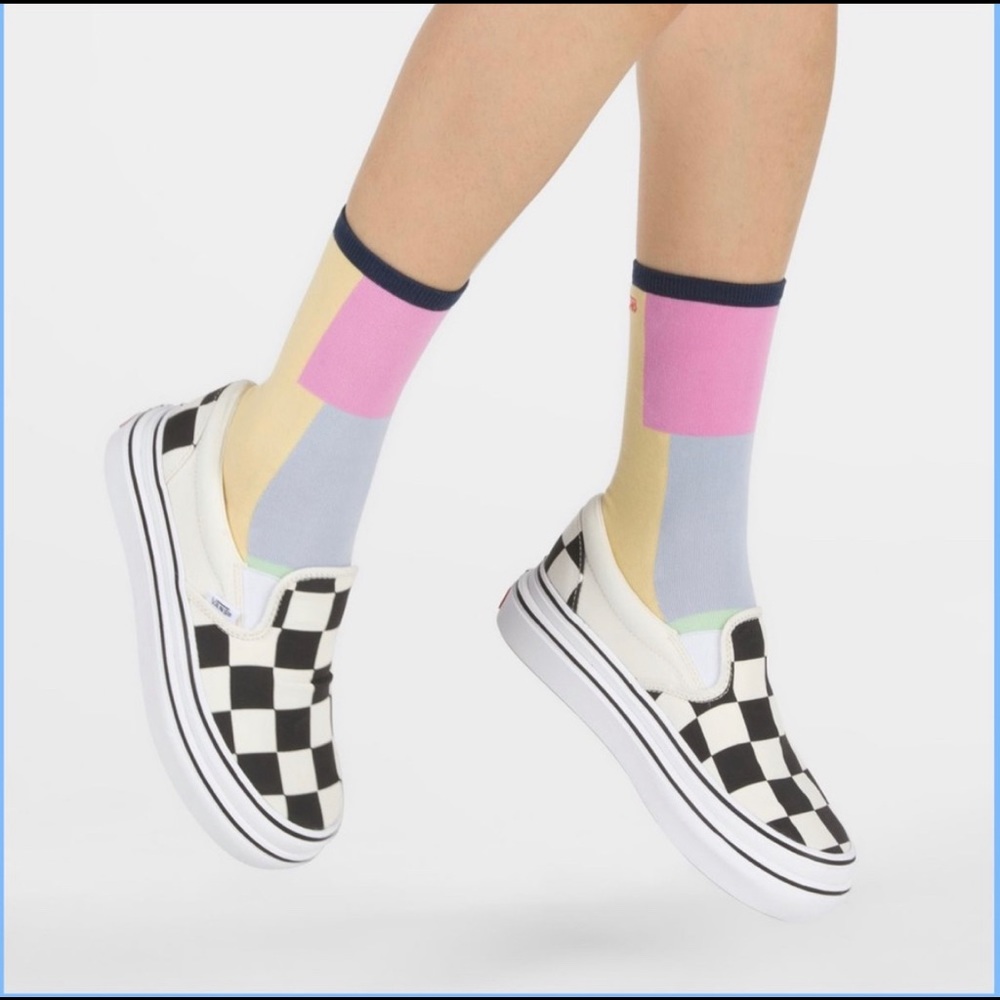 VANS BIG CLASSICS CHECKER SUPER COMFYCUSH SLIP-ON